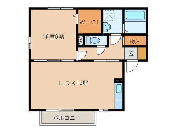 コンシェルジュＡの物件間取画像